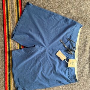 NWT Patagonia Men’s Stretch Hydropeak Boardshorts W38/L18 Stone Blue